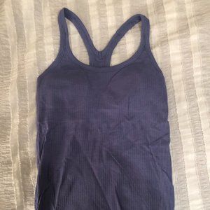 Lululemon Ebb to Street Tank Indigo Size 6